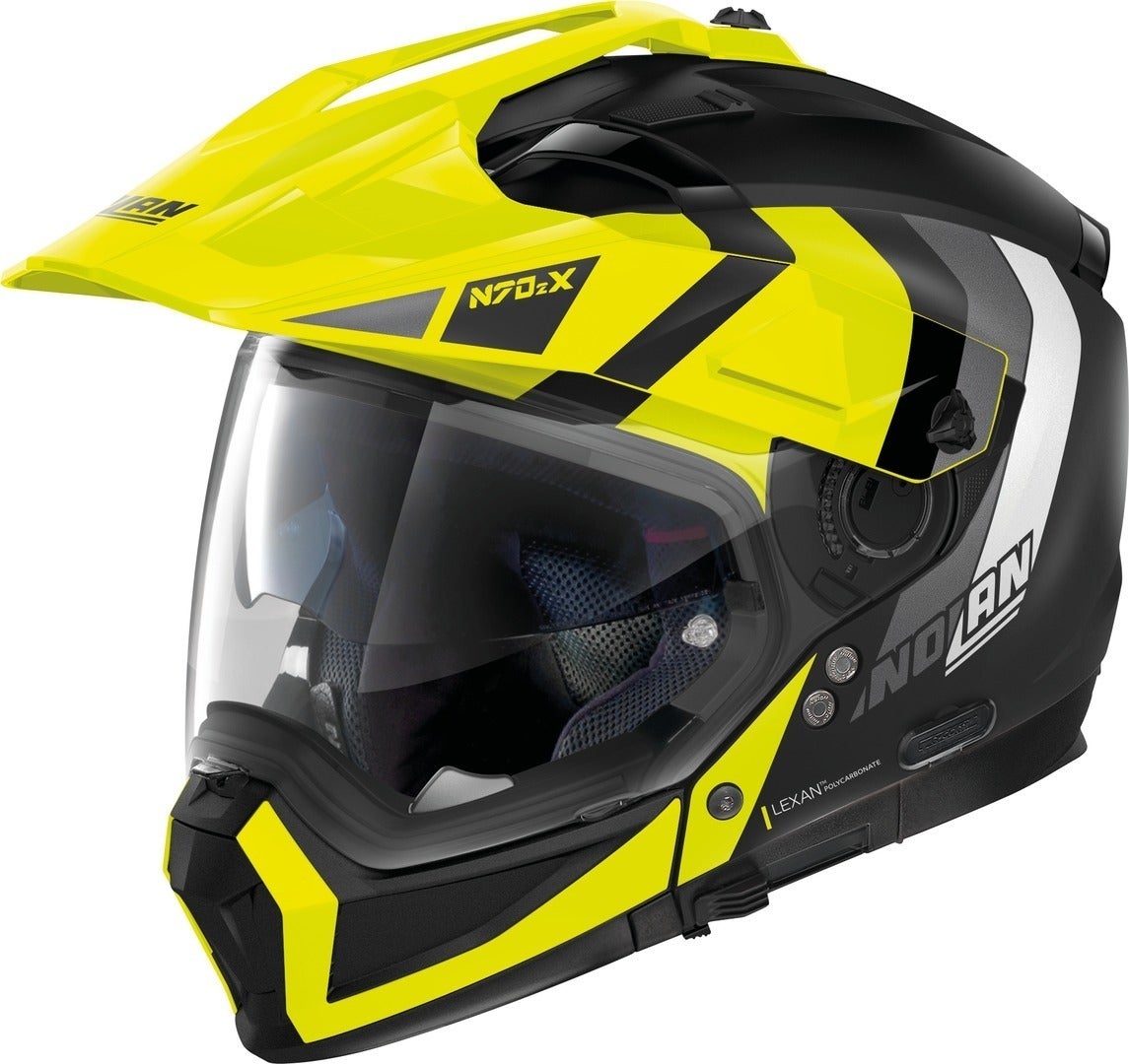 Nolan N70-2 X Decurio N-Com Helm schwarz/gelb M (58) Abbildung 1