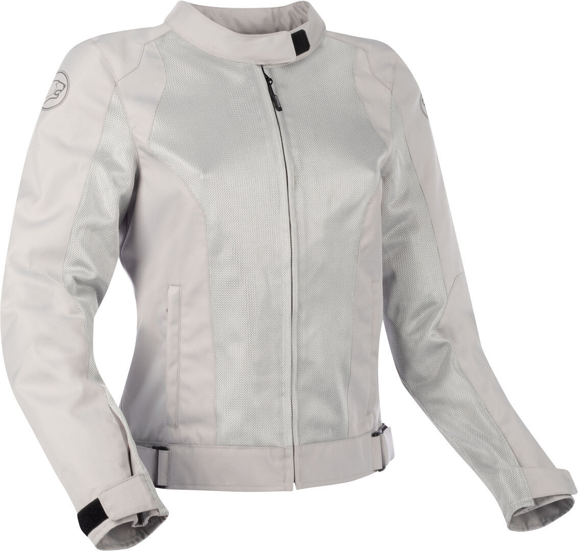 Bering Nelson Damen Motorrad Textiljacke silber 46 Abbildung 1