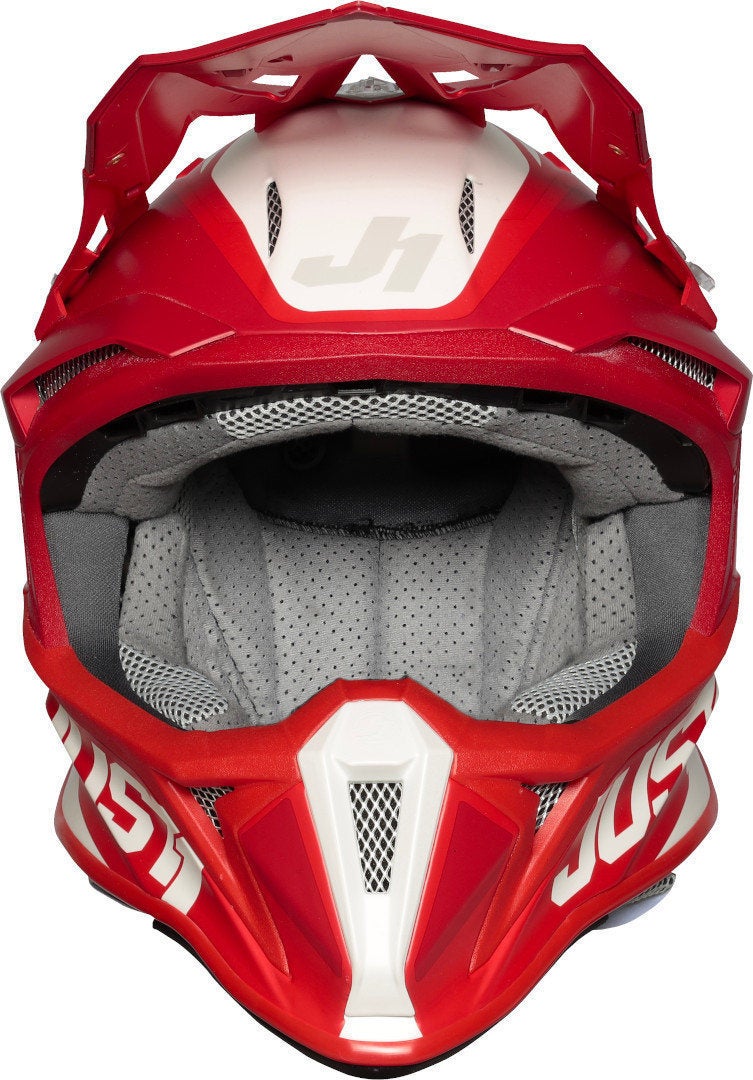 Just1 J18 Pulsar Motocross Helmet red/white L (59/60) Figure 6