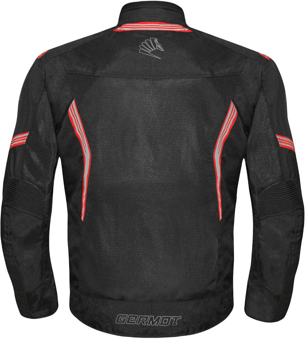 Germot Mistral Motorcycle Textile Jacket black/red XL Figure 2