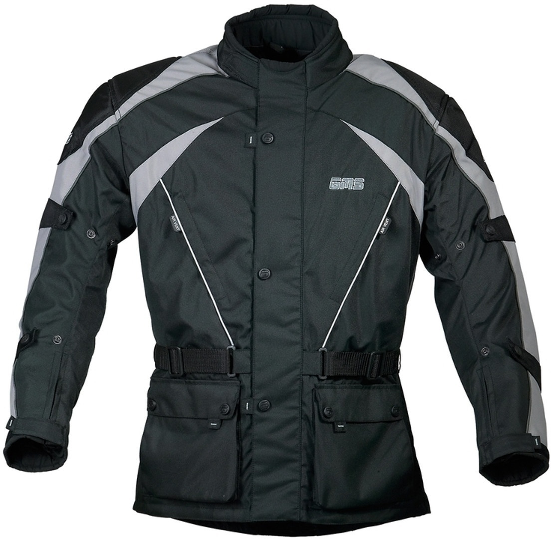 GMS Twister Jachetă textilă pentru motociclete Negru/gri S Figura 1
