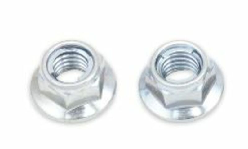 Bolt Fuji flänsmutter M8x1.25mm huvud 12mm stål 10 stycken Figur 2