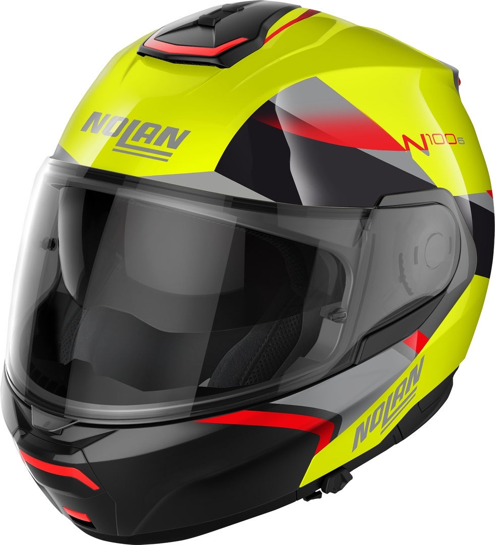 Nolan N100-6 Paloma N-Com Casco nero/giallo/rosso L (60) Figura 1