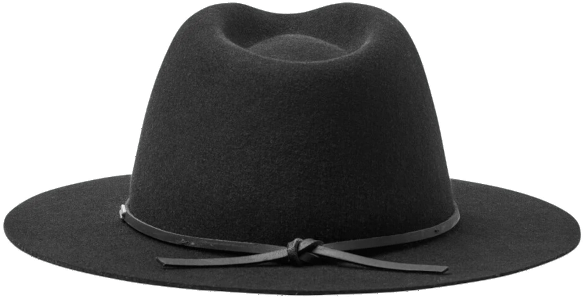 Brixton Wesley Fedora Hat Sort XL Figur 2