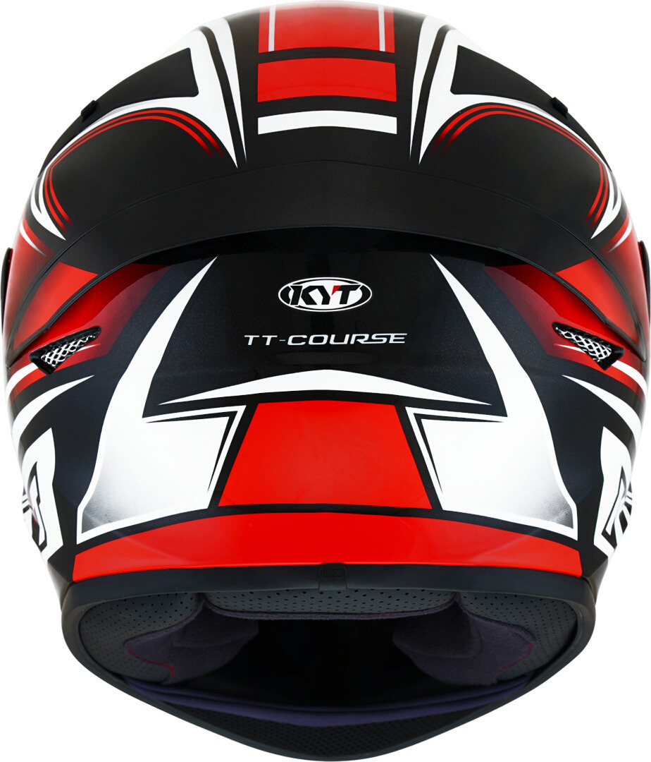 KYT TT Course Tourist Hjälm grå/svart/röd XS (53/54) Figur 4