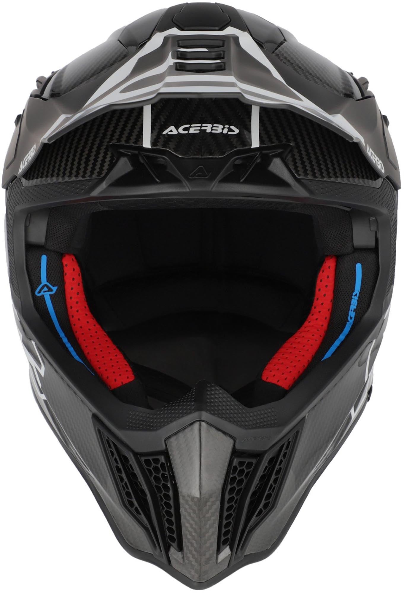 Acerbis Airstrike-C Carbon Casco da motocross Bianco/nero L (59/60) Figura 4