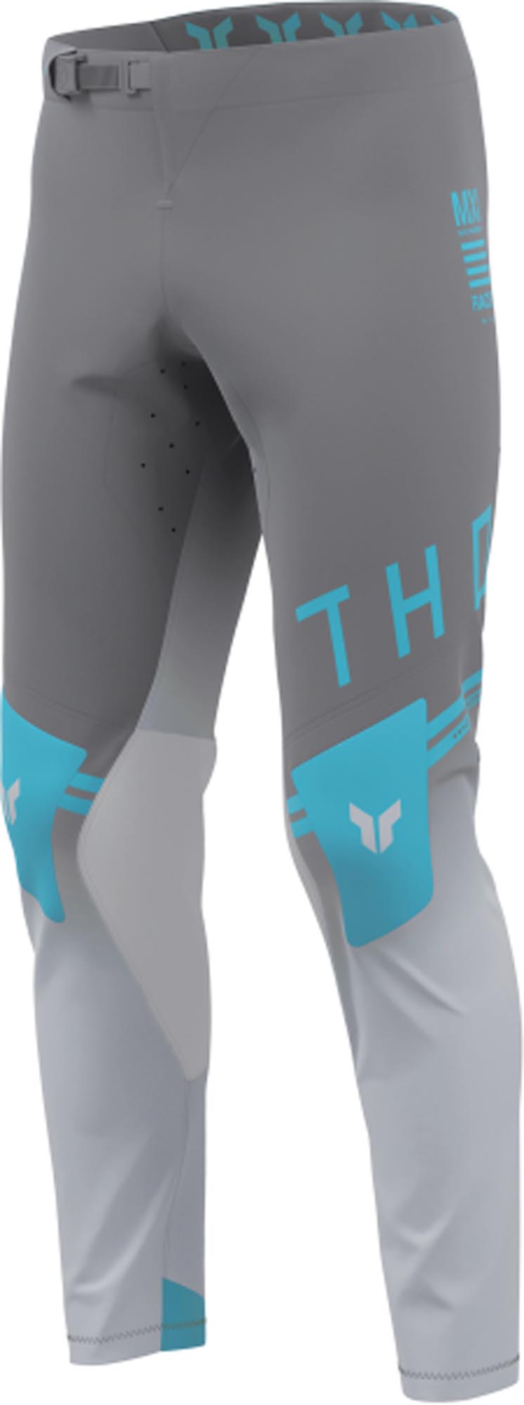 Thor Sportmode Geo Motocrossbukser sort/grå 34 Figur 1