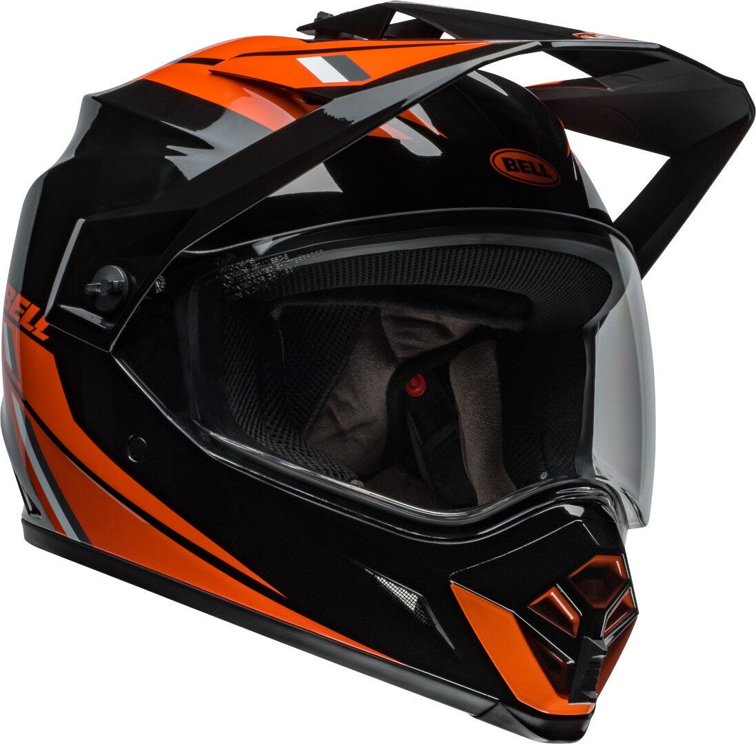 Bell MX-9 Adventure MIPS Alpine Motocross hjelm sort/orange L (59/60) Figur 2