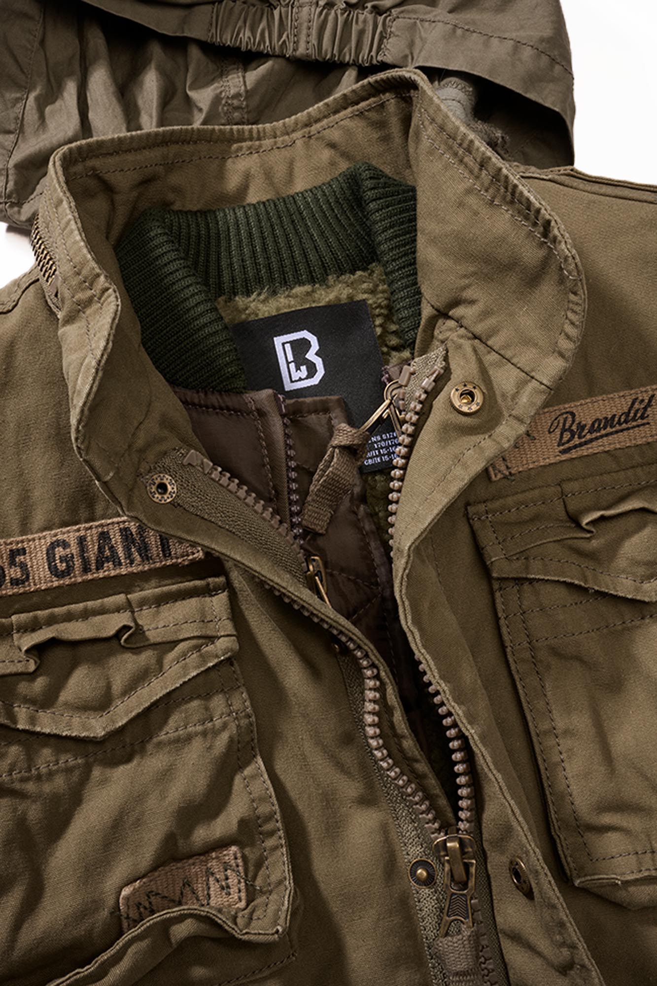 Brandit M65 Giant Veste pour enfants olive 122-128 Figure 3