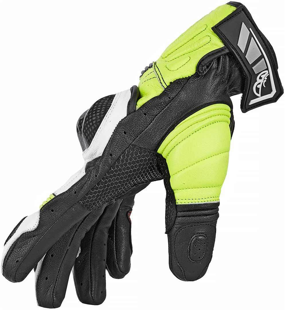 Berik NexG Motorcykel handsker sort/hvid/gul L Figur 3
