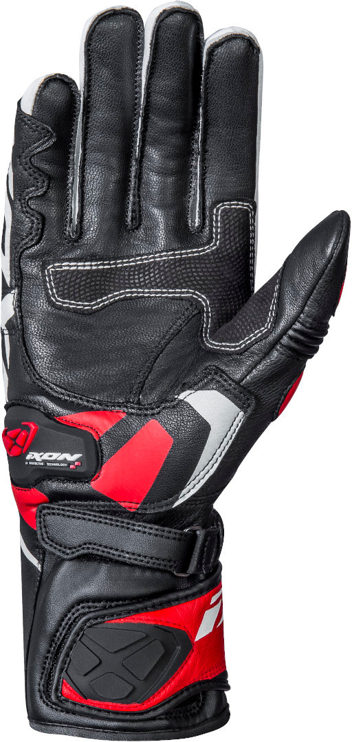 Ixon RS Circuit-R Mănuși de motocicletă Negru/Roșu S Figura 2