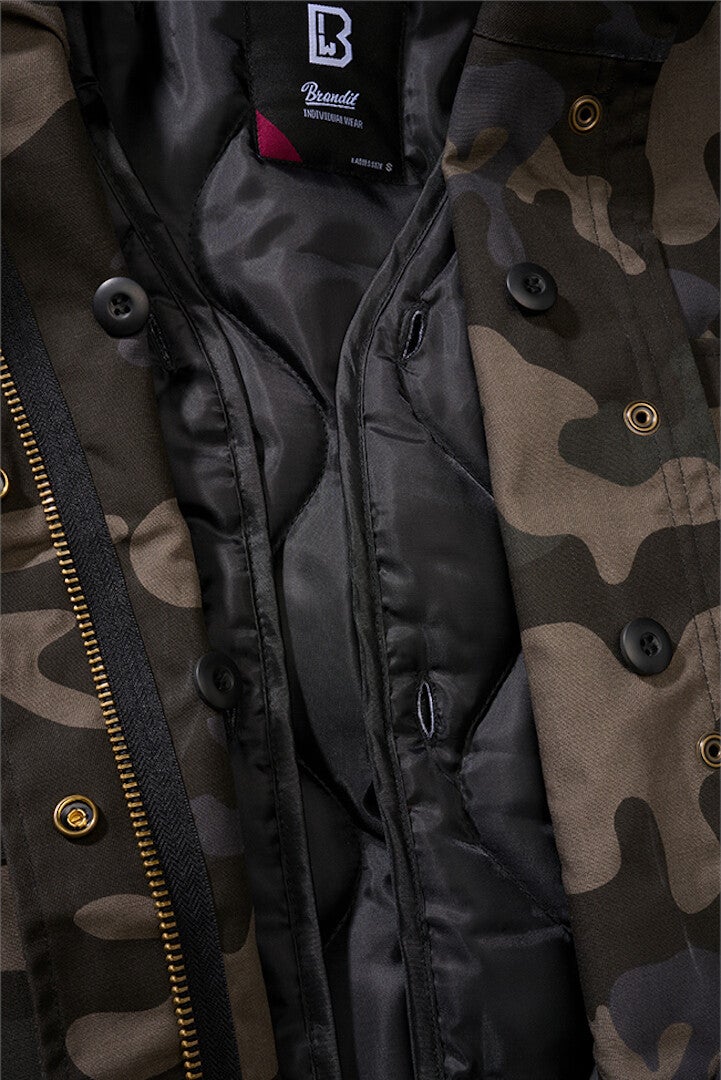 Brandit M65 Damen Jacke dunkles camouflage M Abbildung 2