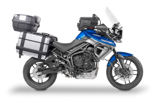 GIVI Monokey Triumph Pakethållare på sidan Figur 1