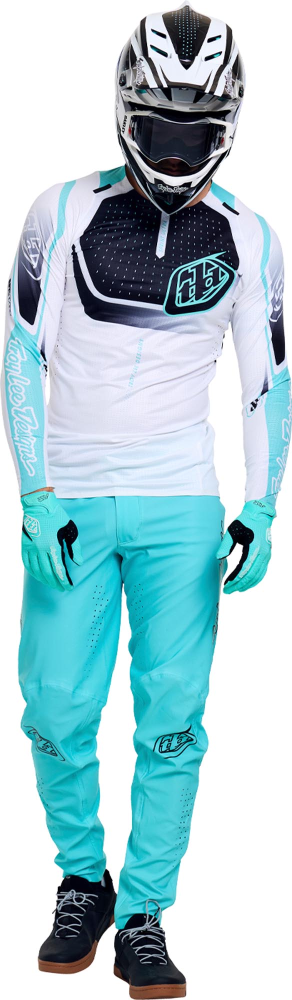 Troy Lee Designs Sprint Ultra Mono Bicycle Pants turquoise 32 Figure 12
