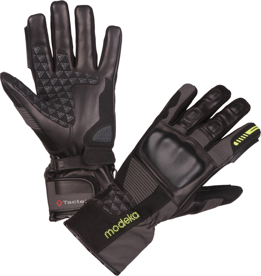 Modeka Tacoma Handschuhe schwarz/grau/gelb 11 Abbildung 1
