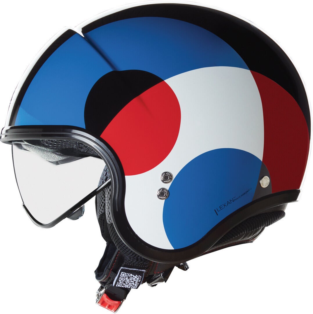 Nolan N21 06 Bicromo Casco Jet nero/rosso/blu S (56) Figura 4