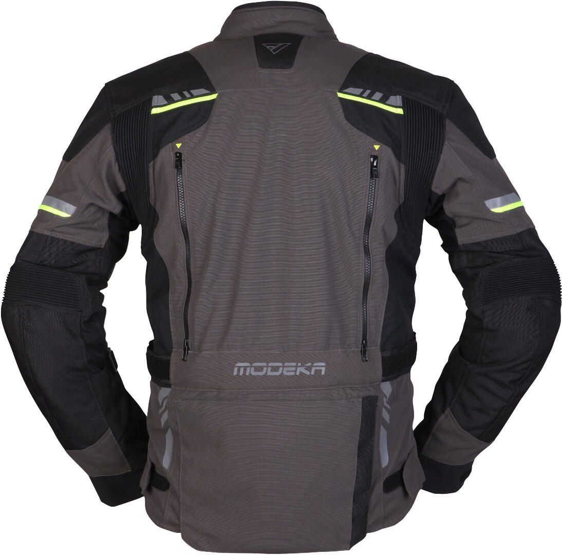 Modeka Taran Motorcycle Jacket dark grey/black M Figure 2