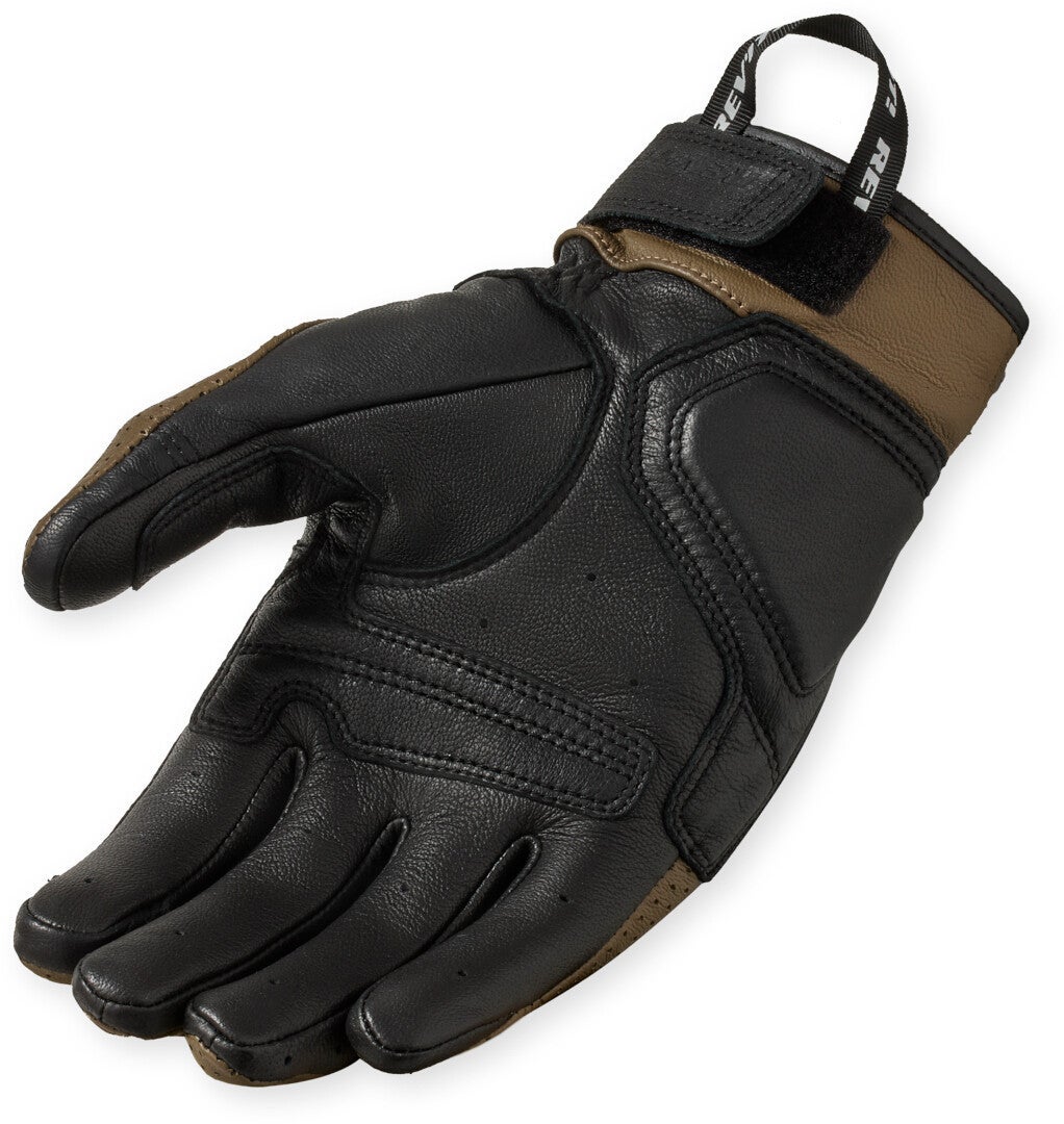 Revit New Heights perforerede motorcykelhandsker brun/sort M Figur 2