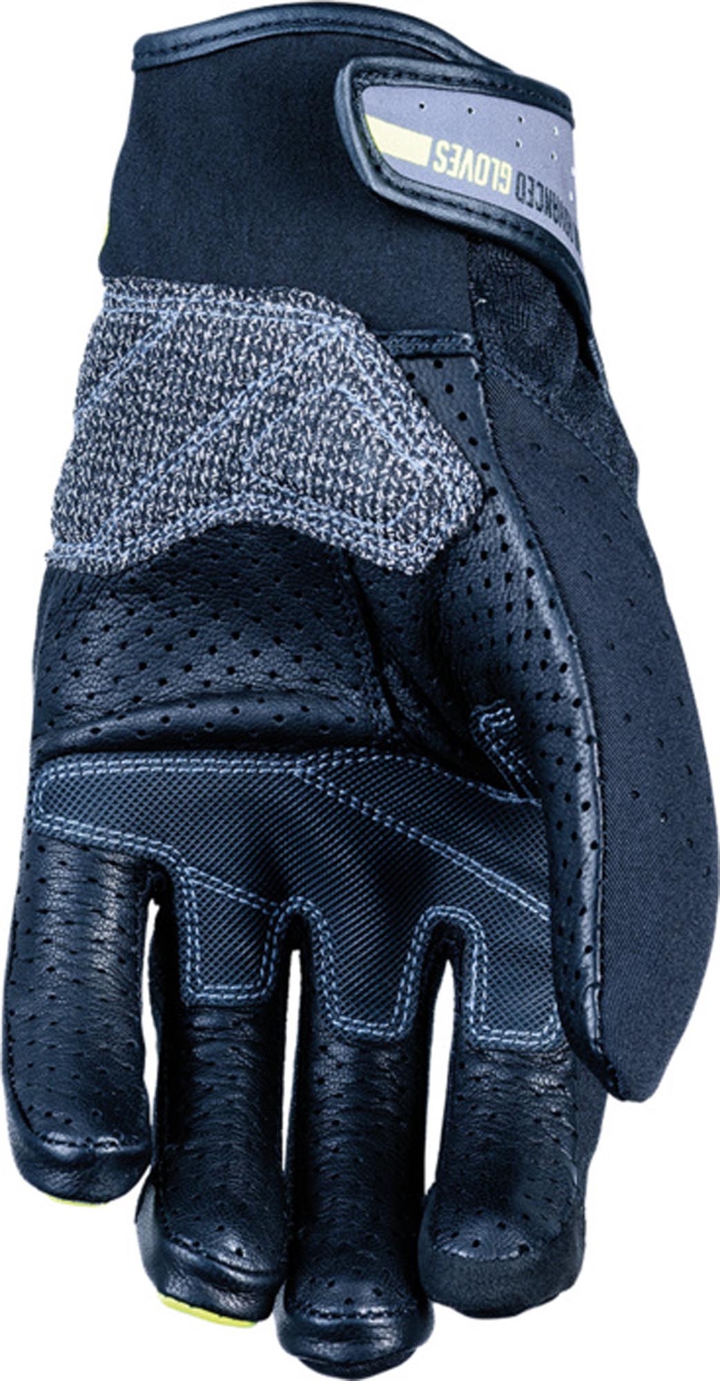 Five TFX3 AIRFLOW perforerade motorcykelhandskar grå/svart/gul M Figur 2