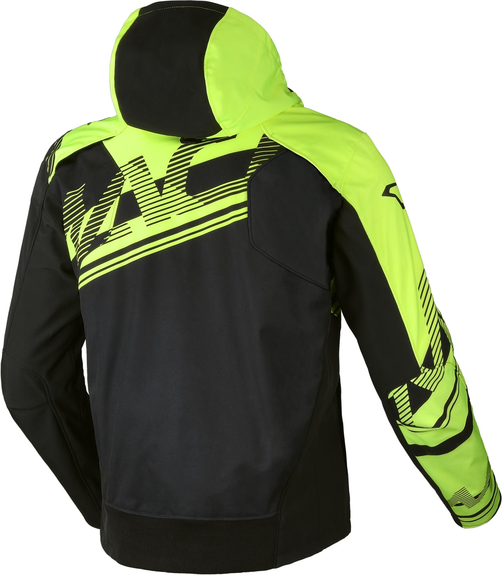 Macna Atracor Motorcycle Textile Jacket black/yellow S Figure 2