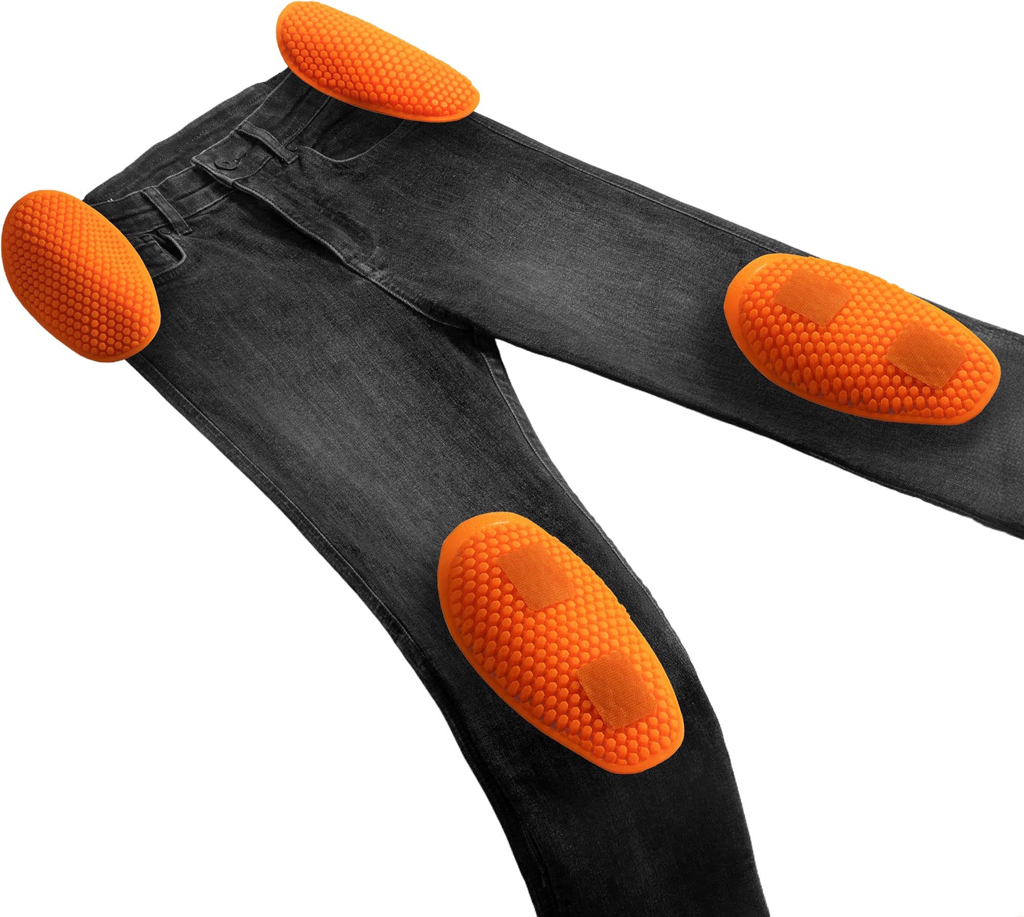 Rebelhorn Classic Damer motorcykeljeans Sort udvasket 24/30 Figur 10
