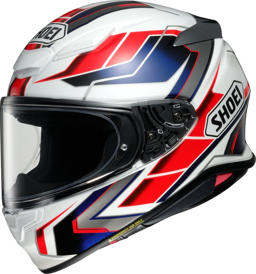 Shoei NXR 2 Prologue Helmet white/blue/red XS (53/54) Figure 1