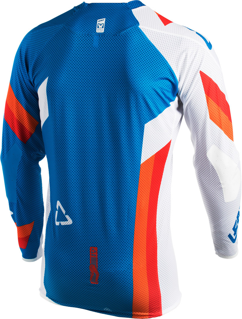 Leatt GPX 5.5 Ultraweld Jersey blu/bianco L Figura 4