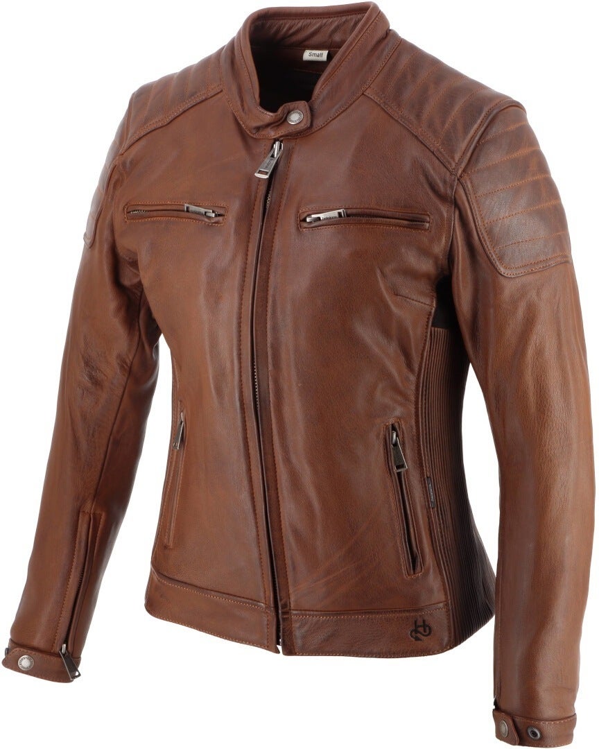 Helstons Jody Ladies Motorcycle Leather Jacket brown XL Figure 4