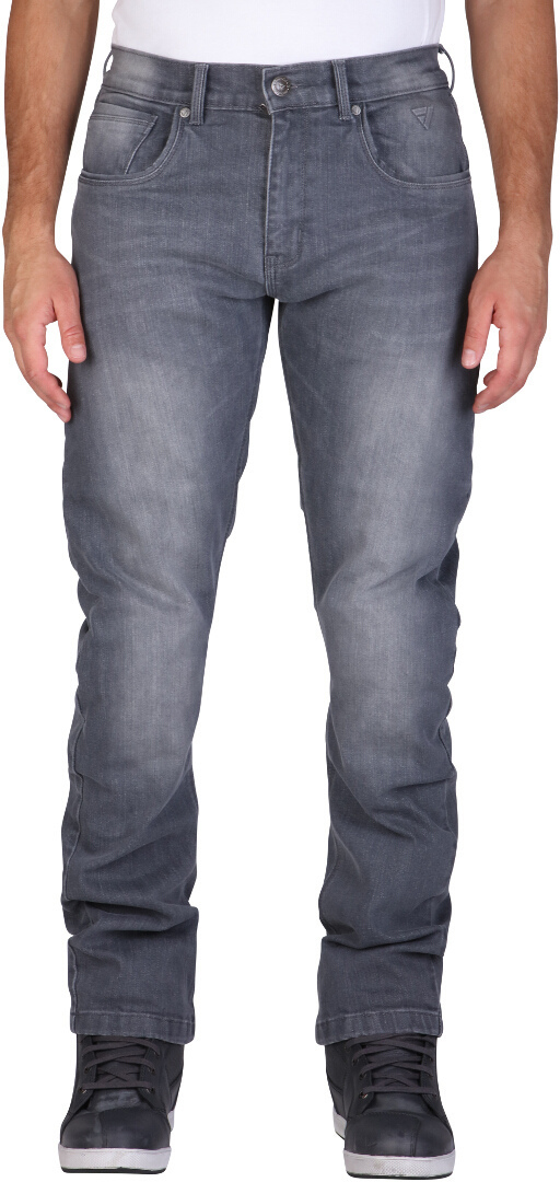 Modeka Glenn 2 Motorfiets Jeans grijs 36 Figuur 1