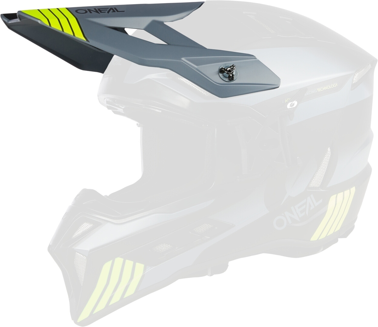 Oneal EX-SRS Hitch Cască de motocross Negru mat/neon S (55/56) Figura 8