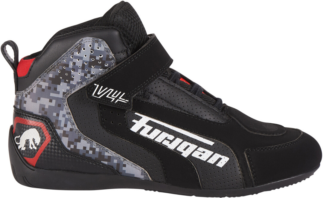 Furygan V4 Vented Motorcykel sko sort/grå 44 Figur 1