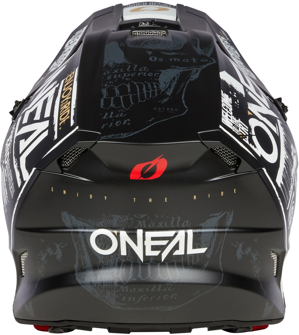 Oneal 5Series Polyacrylite Attack Cască de motocross Negru mat/alb XS (53/54) Figura 5