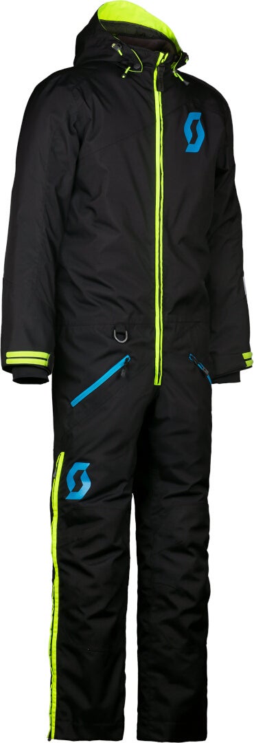 Scott DS Dryo Junior Et stykke ungdoms snescooterdragt Sort XL Figur 3