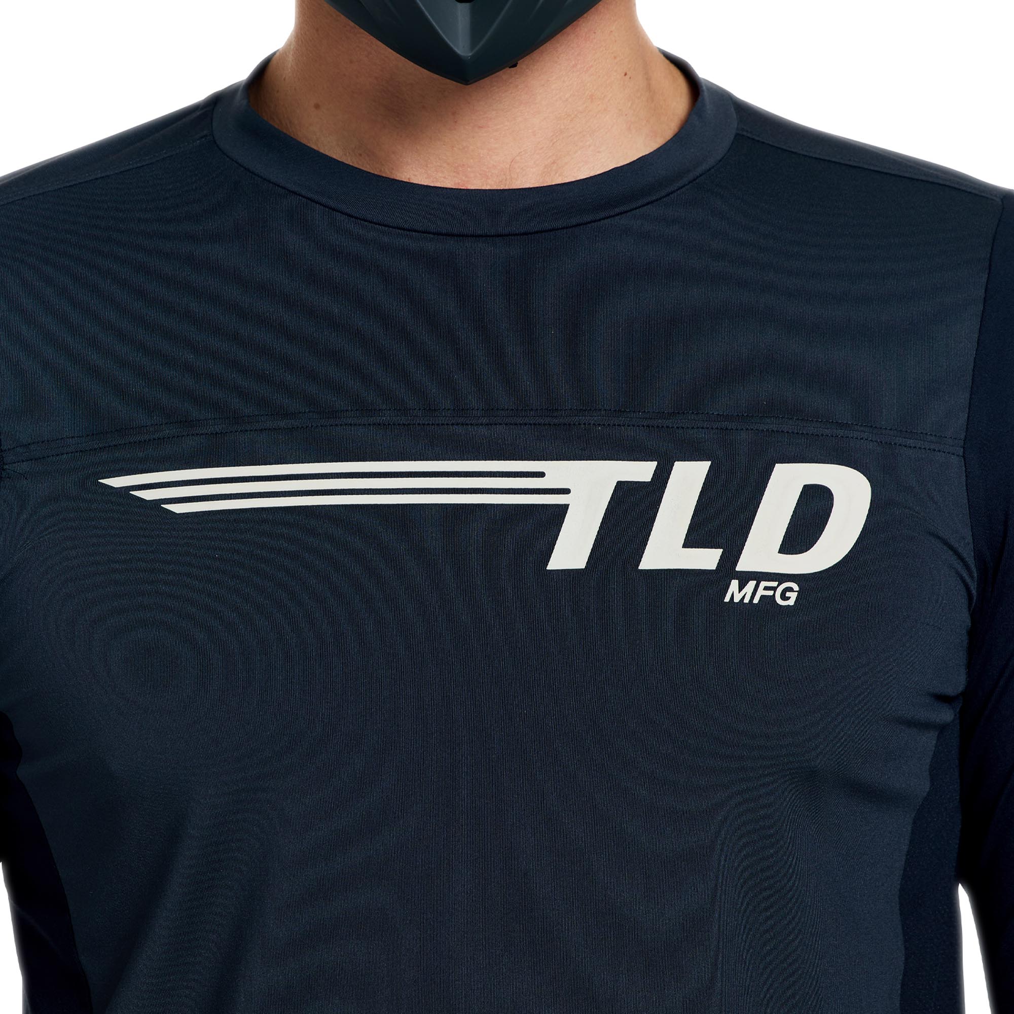 Troy Lee Designs Ruckus Ride Wings 3/4 バイシクルジャージ 濃紺 S 図4