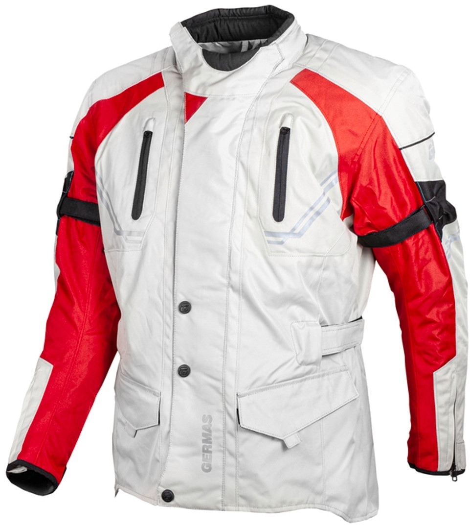 GMS Taylor Motorcycle Textile Jacket sand/red 6XL Figure 1