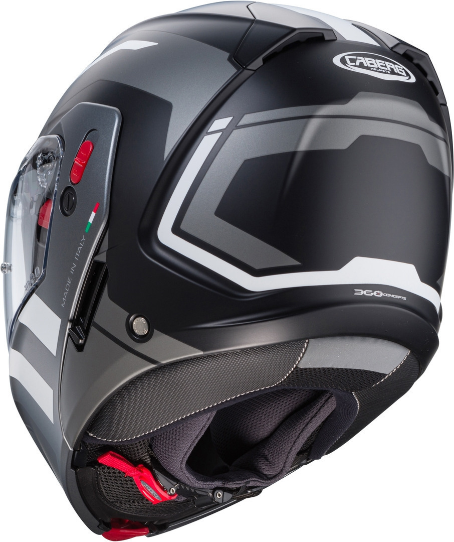 Caberg Horus X Road Hjelm sort mat/grå M (57/58) Figur 2