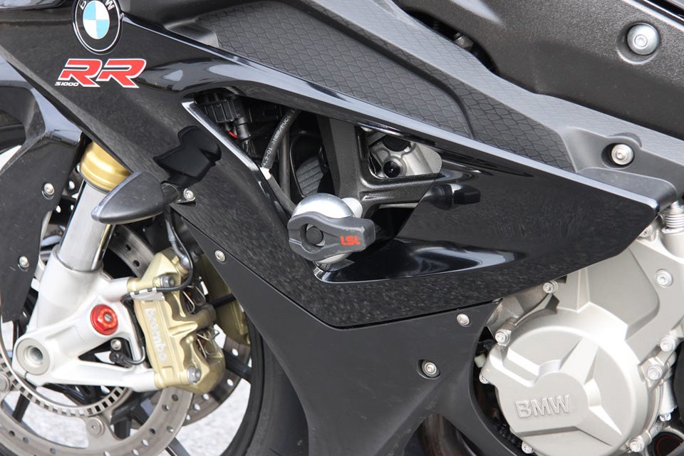 LSL CRASH PAD® S 1000 RR, 09-14 mounting kit Silver Figure 3