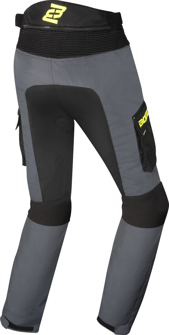 Bogotto Covelo waterproof Motorcycle Textile Pants black/grey/fluo-yellow 3XL Figure 2