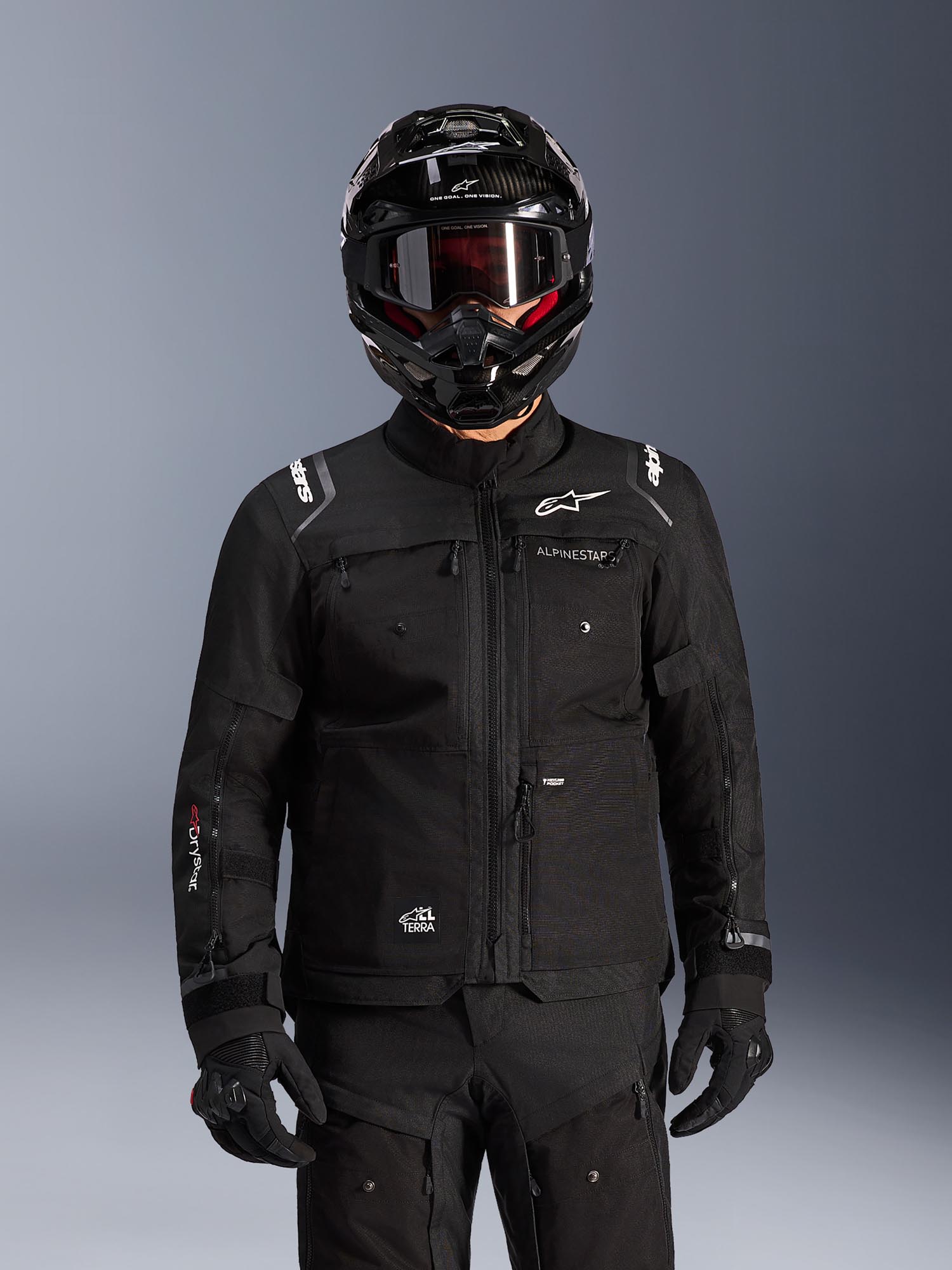 Alpinestars Cusco Drystar waterproof Motorcycle Textile Jacket black L Figure 8