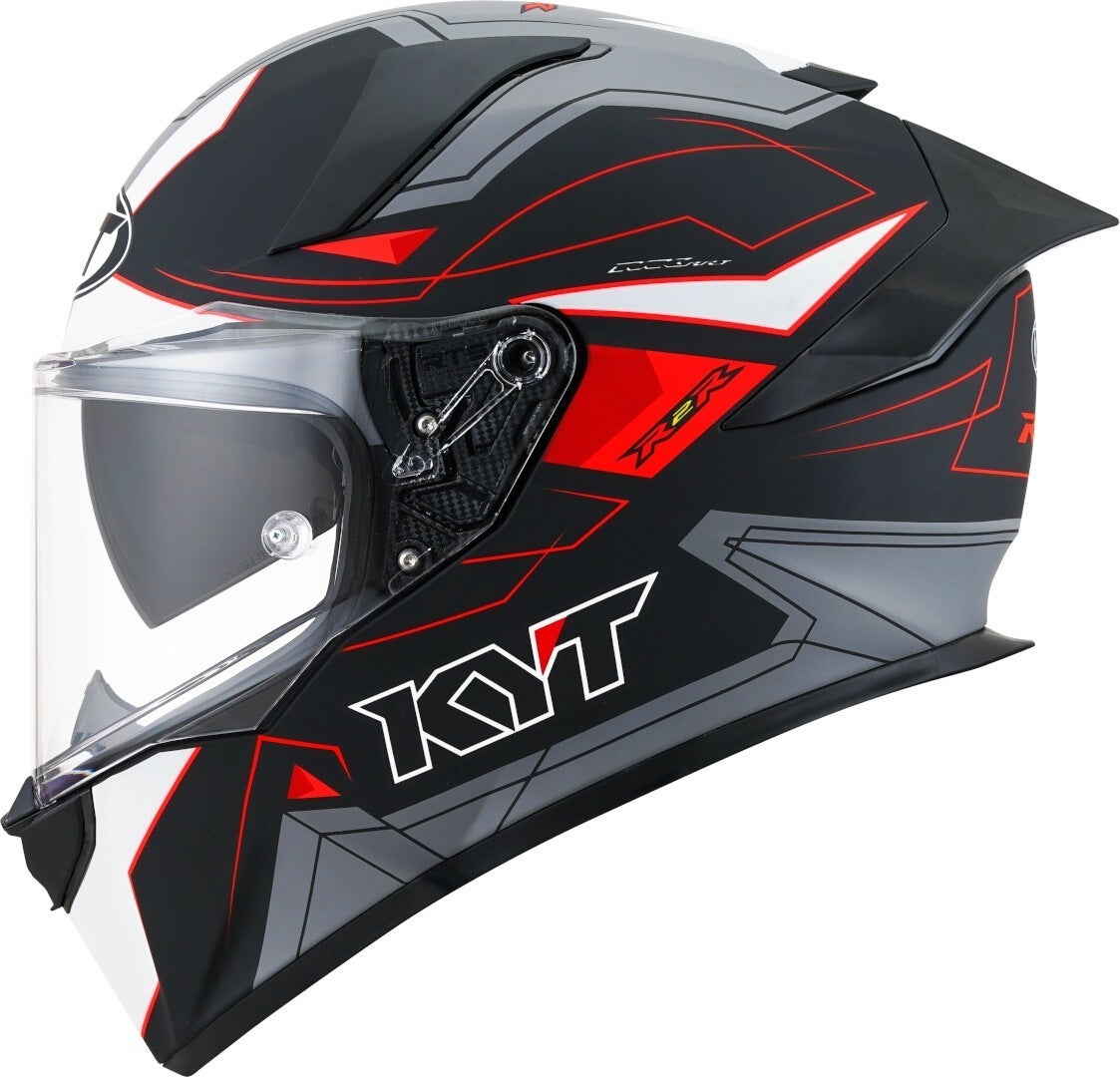 KYT R2R Led Helm schwarz matt/grau S (55/56) Abbildung 5