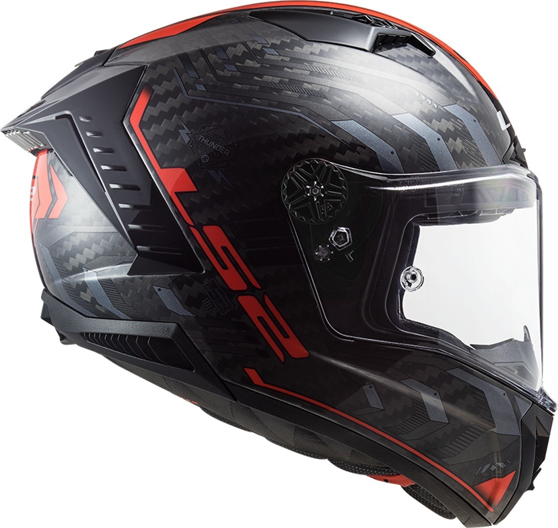 LS2 FF805 Thunder Sputnik Carbon Casco XXL (63/64) Figura 8