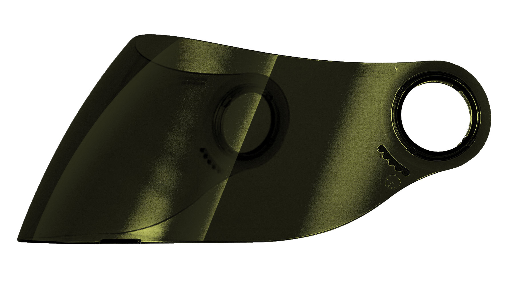 Shark RSF / RSF2 / RSF2i / RSF2 Race / S500 Vizor Aur de iridiu Figura 1