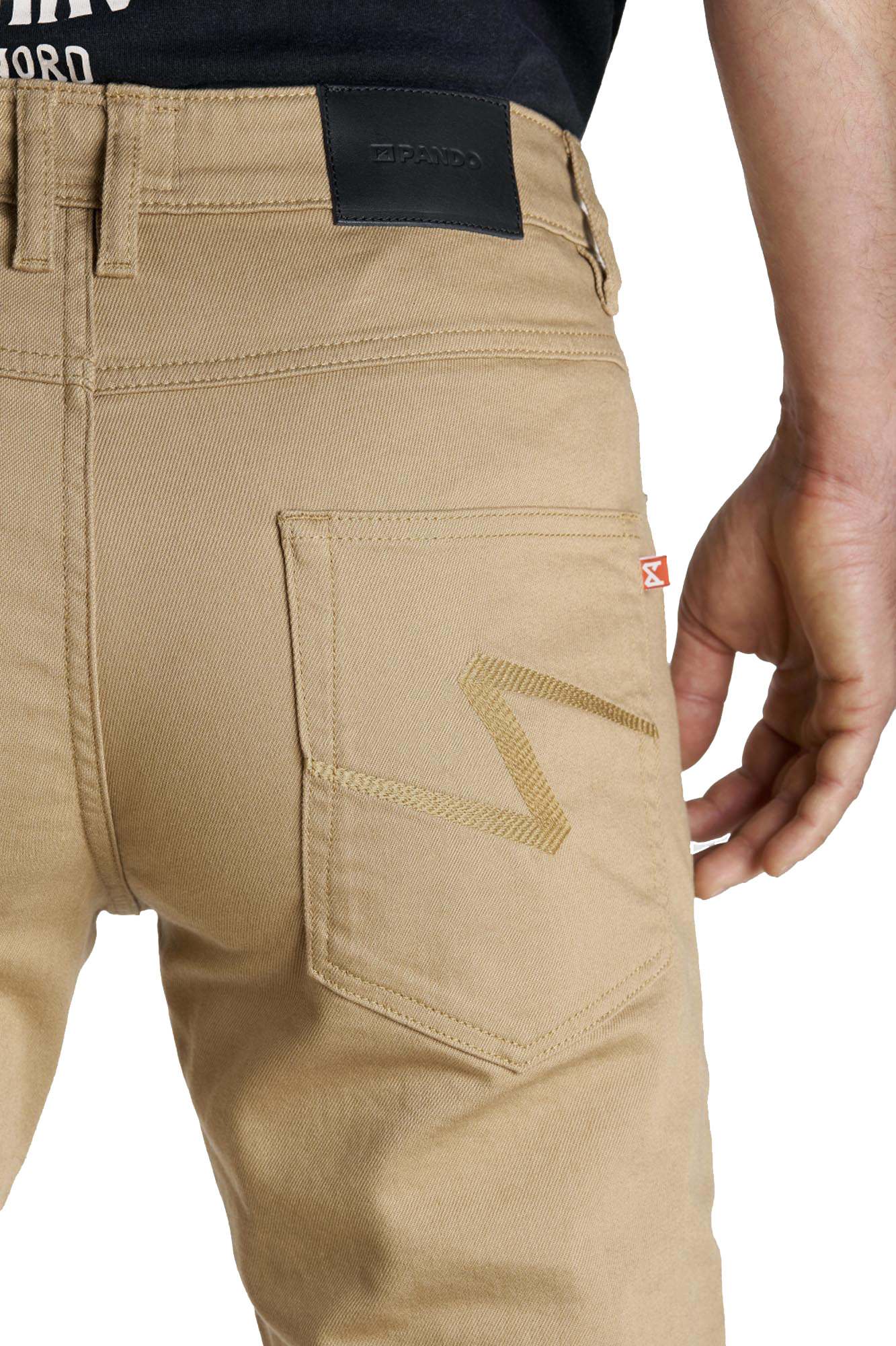 Pando Moto Robby Slim Beige Motorrad Jeans 32/34 Abbildung 6
