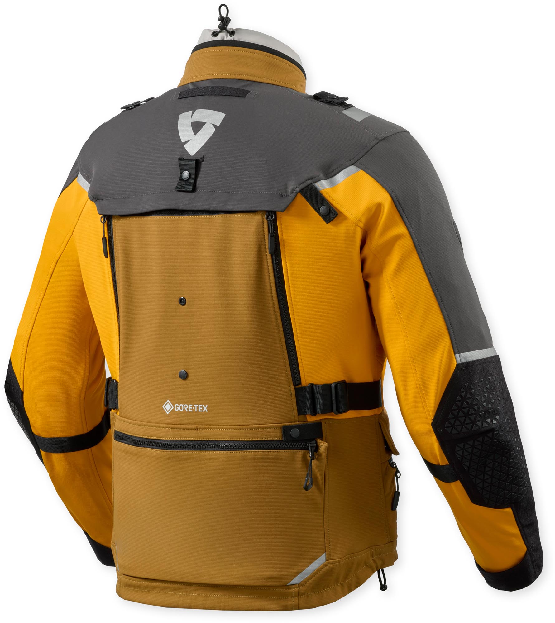 Revit Defender 4 GTX Veste textile moto imperméable noir/ocre M Figure 2