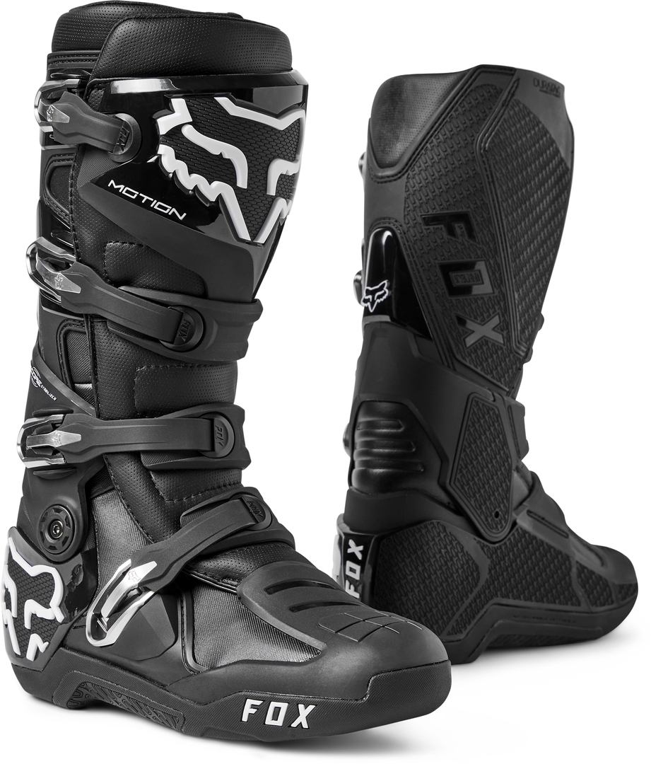 FOX Motion Motocross Boots black 10 Figure 1