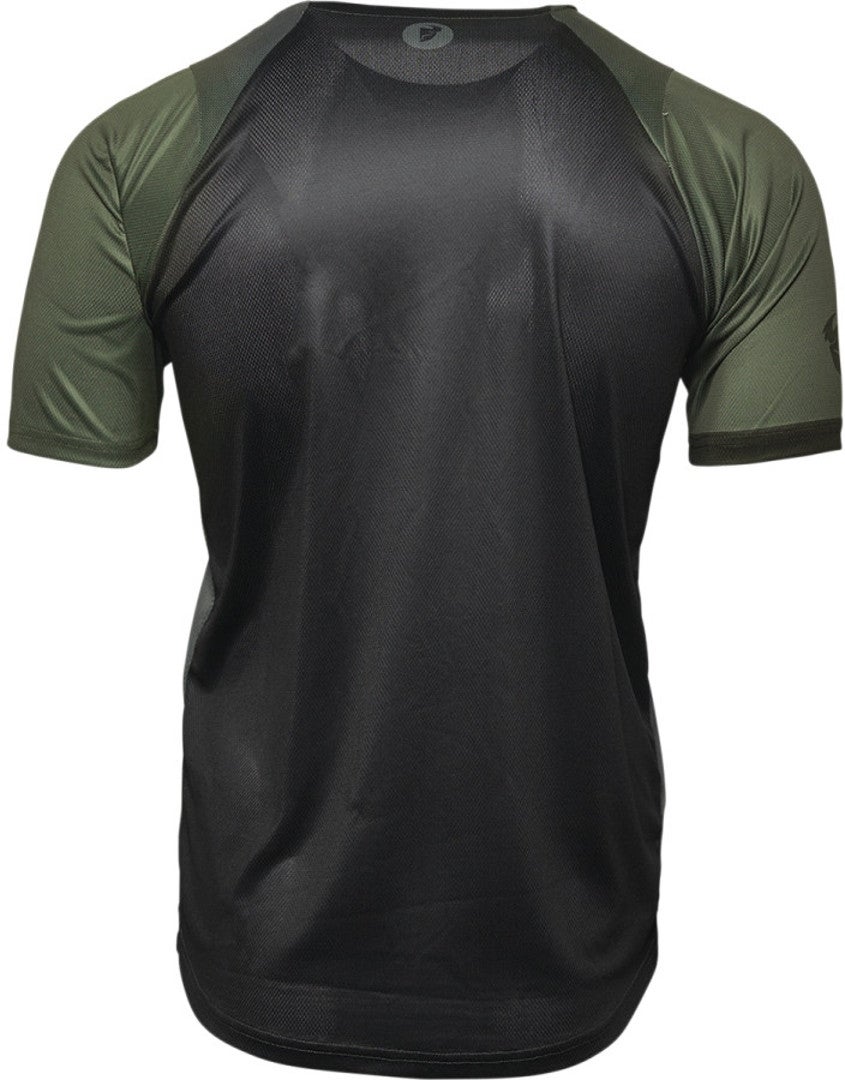 Thor Assist Shortsleeve Bicycle Jersey Military Green XXL Figure 2