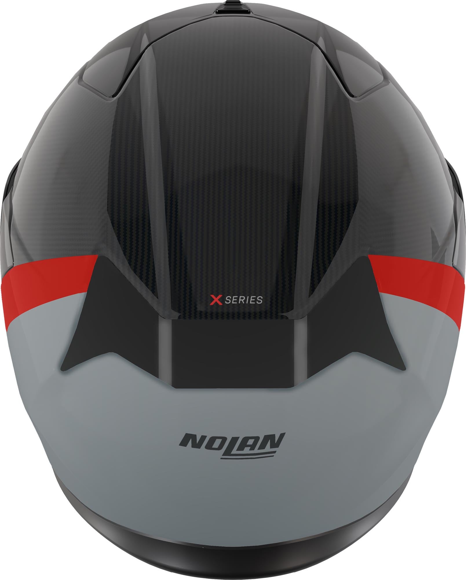 Nolan X-904 Ultra Carbon Verniciatura Speciale Hjelm sort/grå/rød XXS (54) Figur 2