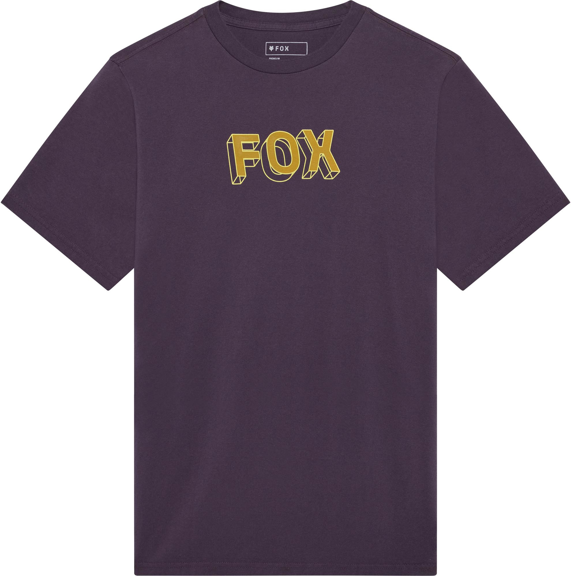 FOX Image Print 195 Original T-Shirt Eggplant XL Figure 1