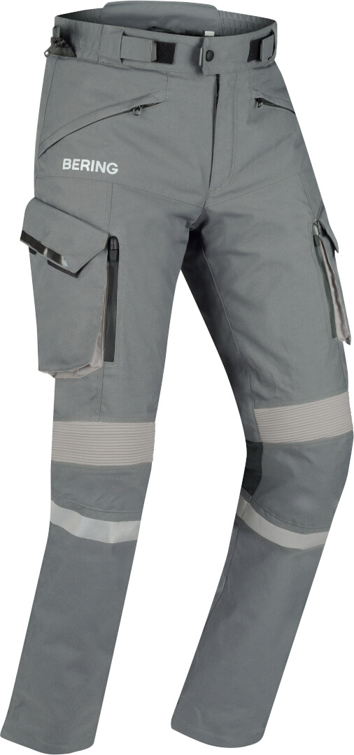 Bering Antartica GTX waterproof Motorcycle Textile Pants grey/black M Figure 1