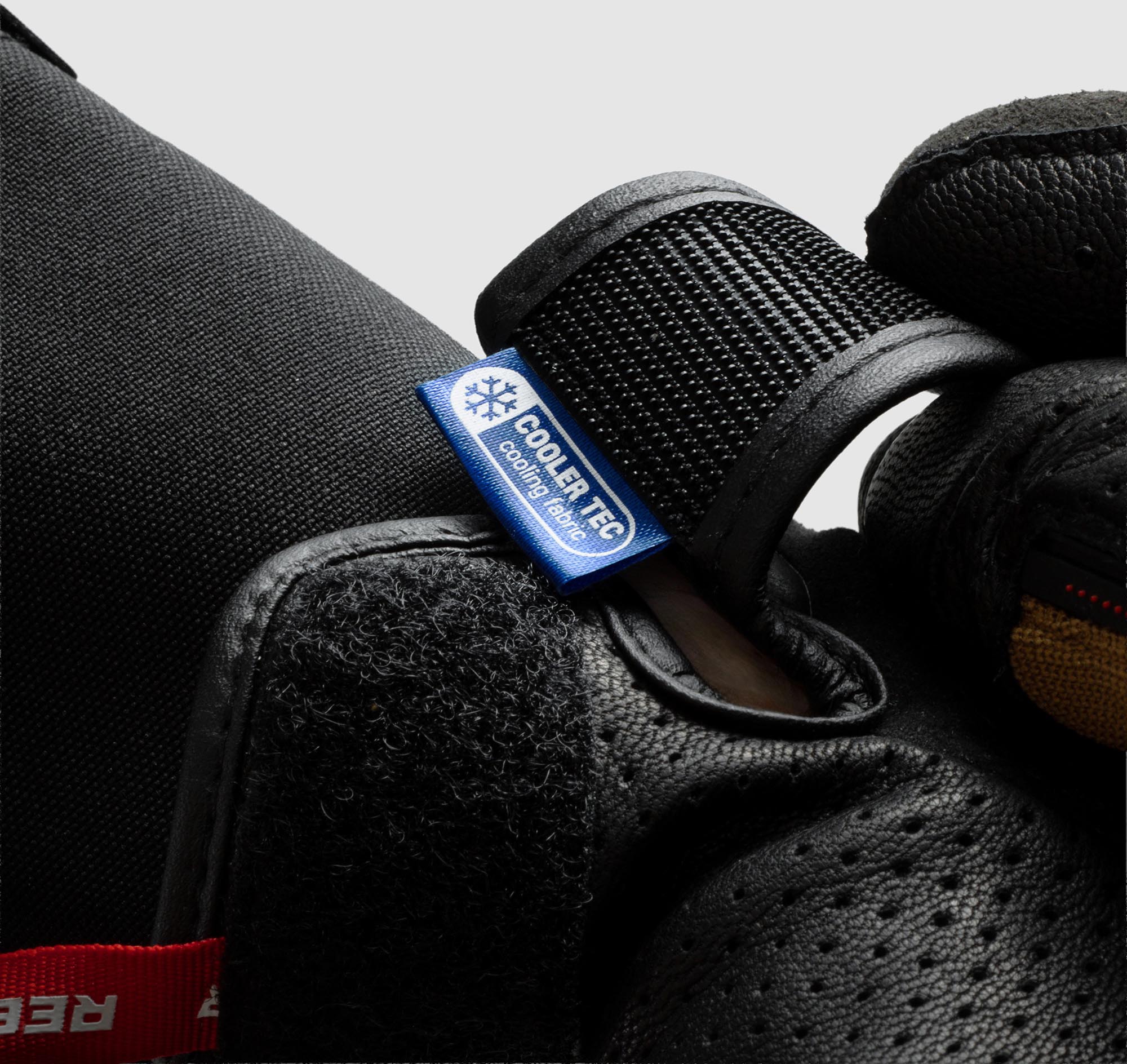 Rebelhorn Defender Motorhandschoenen zwart/kaki/rood L Figuur 11